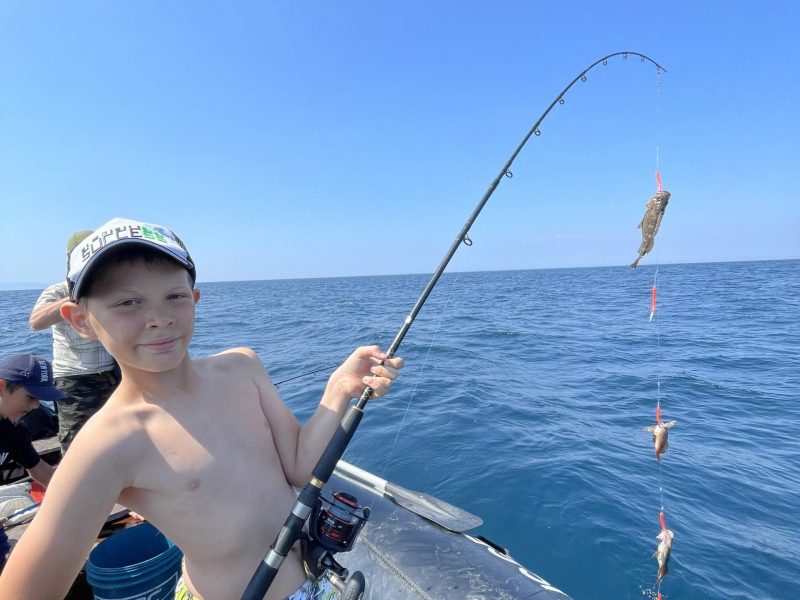 Глубоководная рыбалка, о.Кунашир