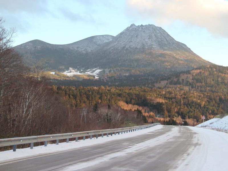 Фумарольное поле вулкана Менделеева